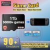 TF Game Cards For Steam Deck OLED Plug&play Retro Games PS2 PSP PS1 Windows Handheld Gaming Memory SD H-speed Batocera V41