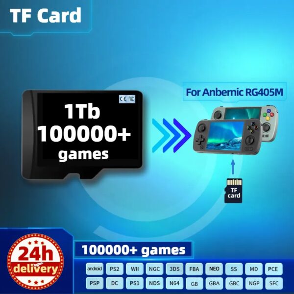 Games Card For Anbernic RG405M