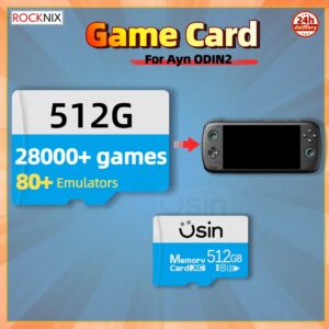 TF Game Card For Ayn ODIN2 ODIN 2 Retro Games Portable Handheld Gaming Cards Plug&play Memory ROCKNIX Linux H-SPEED 1TB 512G