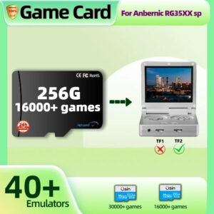 Game TF Card For Anbernic RG35XXSP Plug&play Pre-install Retro Games More PSP PS1 Memory Handheld Gaming SD Card System Card
